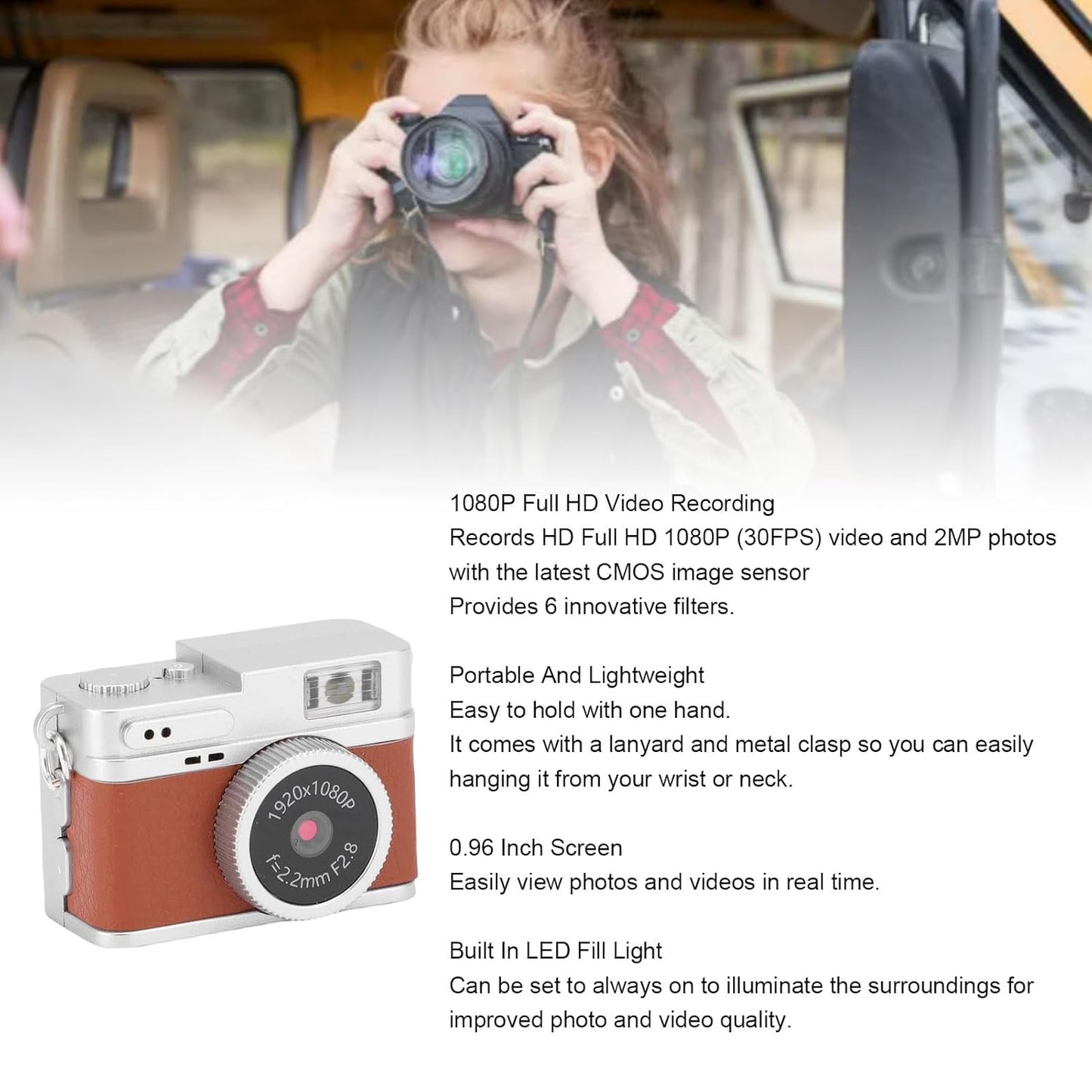 Mini Retro Digital Camera