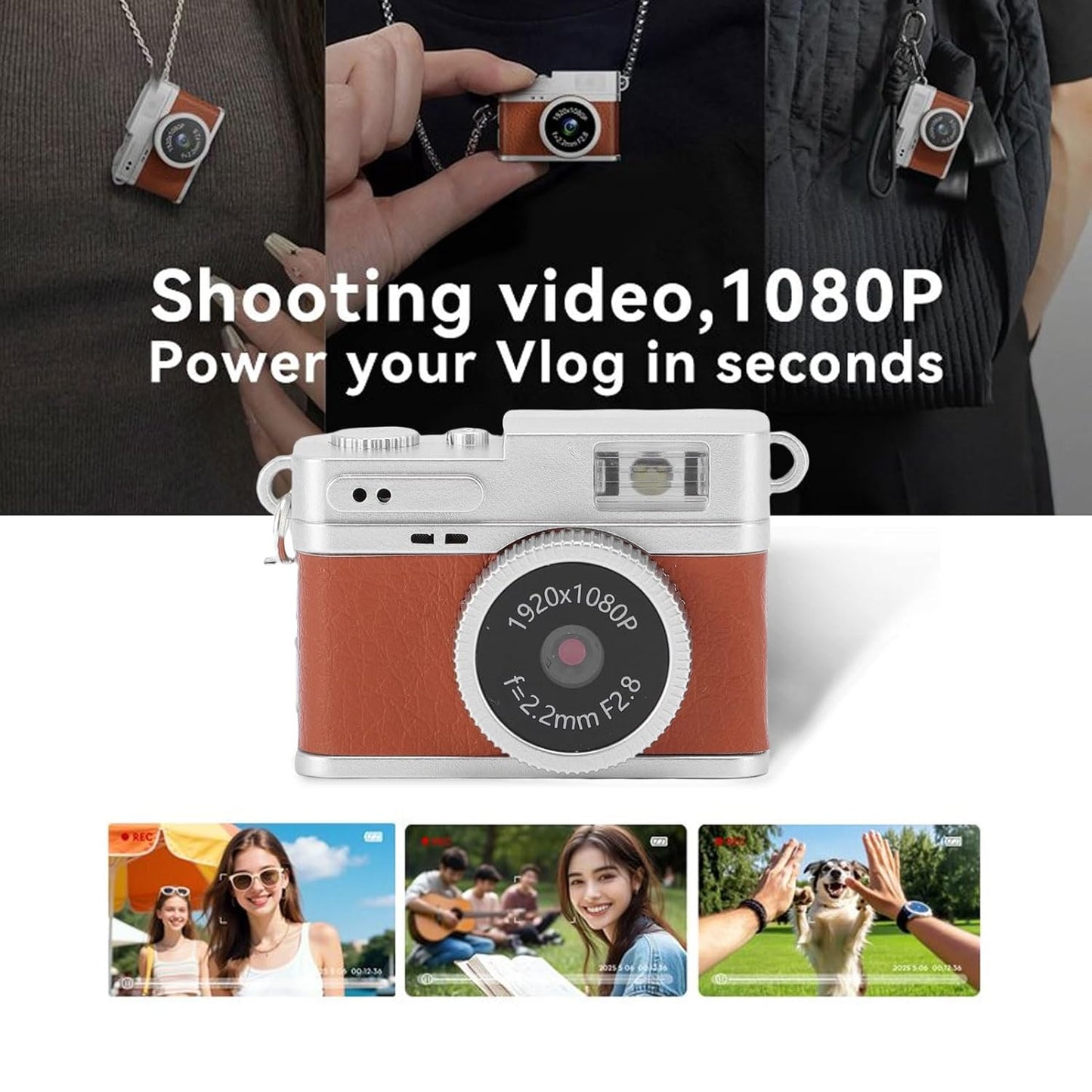 Mini Retro Digital Camera