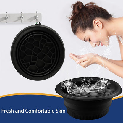 Face Bowl for Ice with Built in Ice Tray