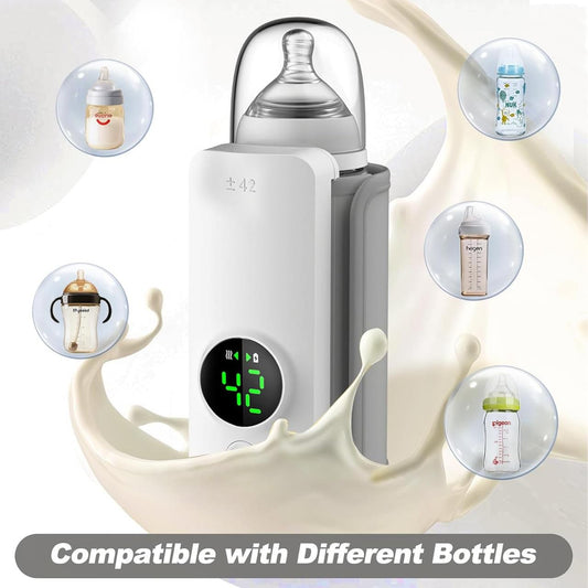 Portable Baby Bottle Warmer | type C | 6000 mah | LED