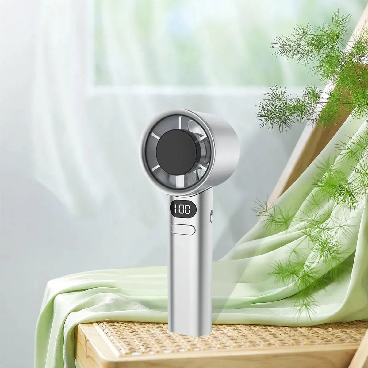 Rechargeable Handle Fan
