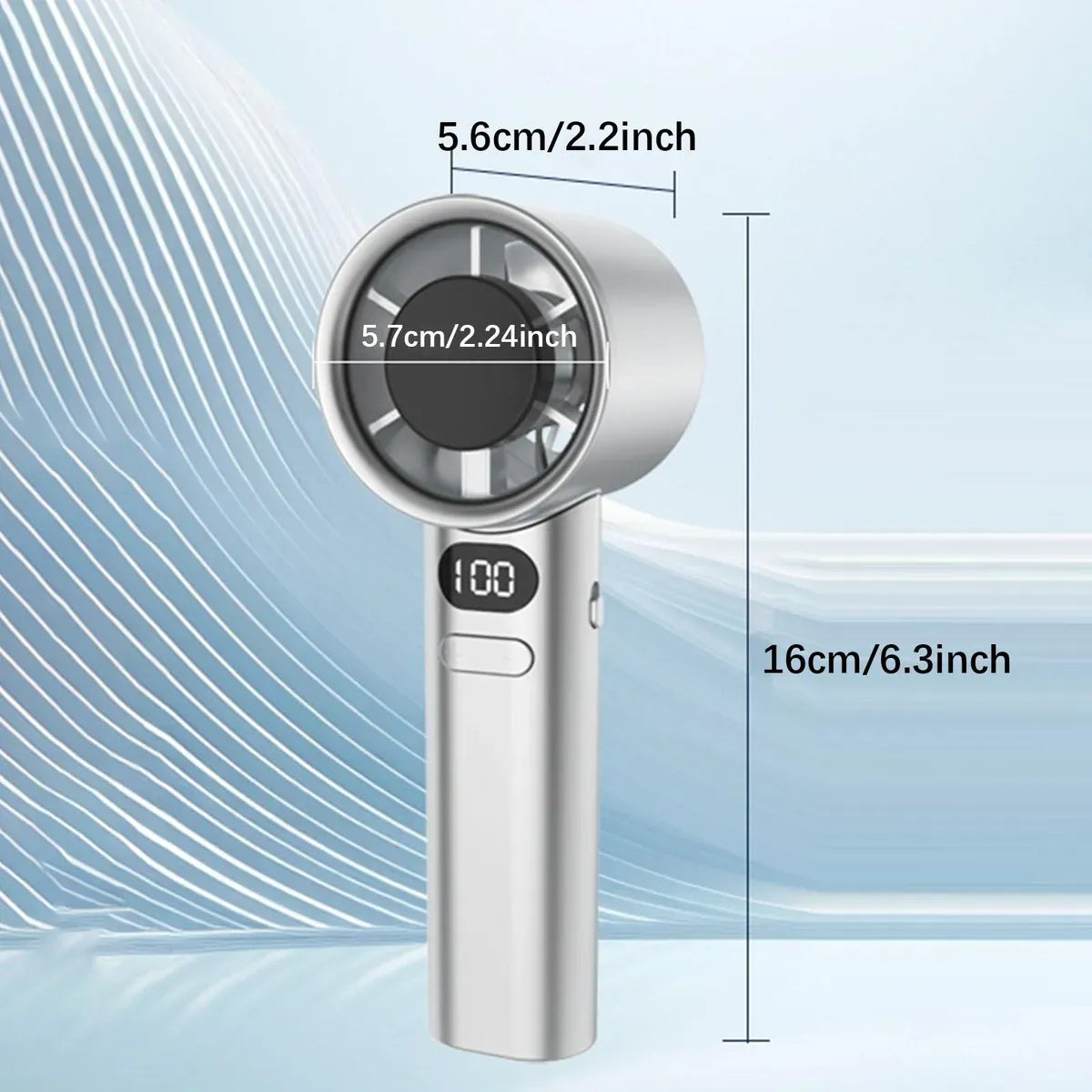 Rechargeable Handle Fan
